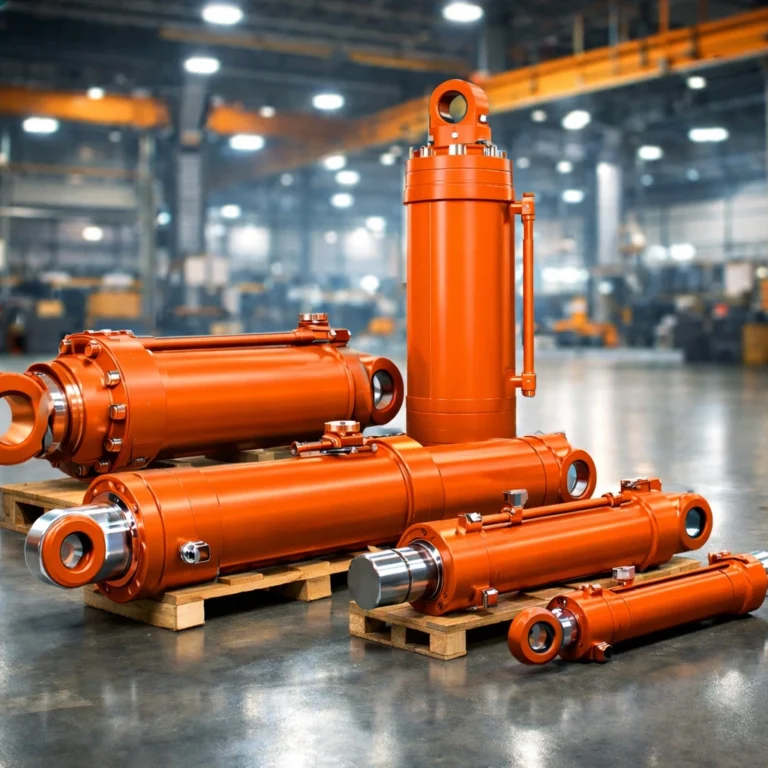 kavron hydraulic cylinders orange