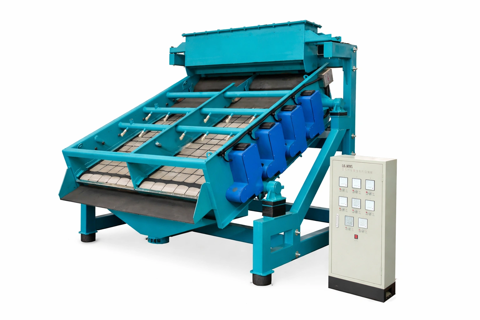 Вибрационные грохота vibrating screen multi white background