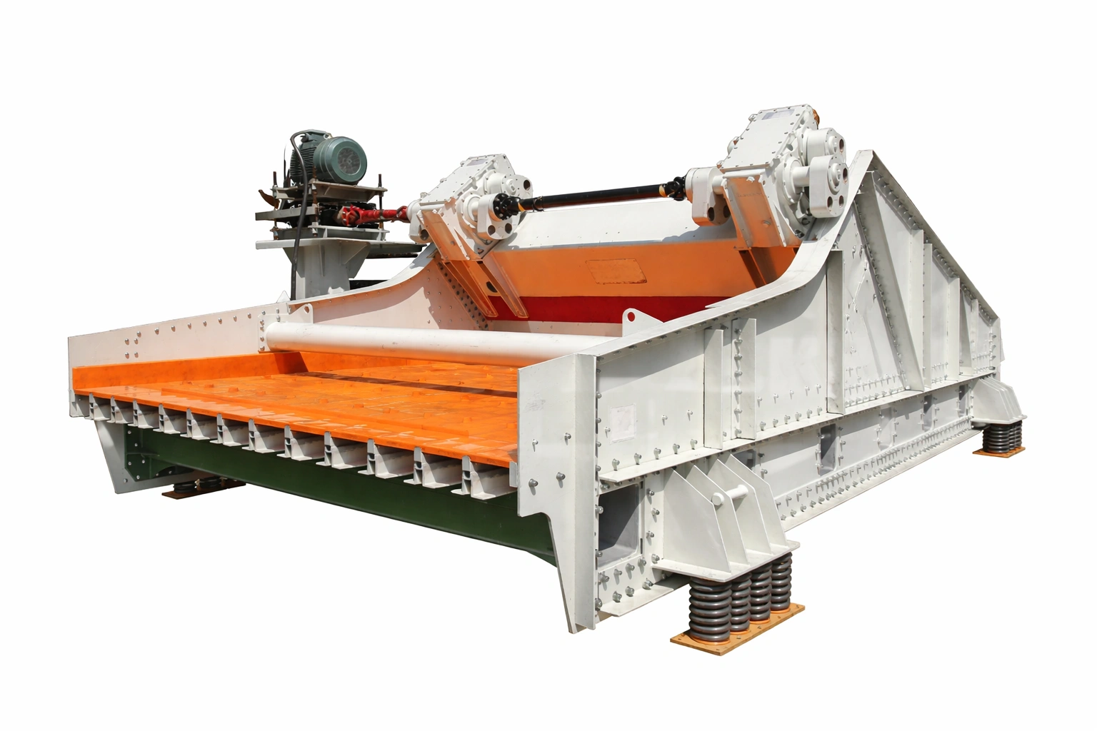 Вибрационные грохота vibrating screen white background 2