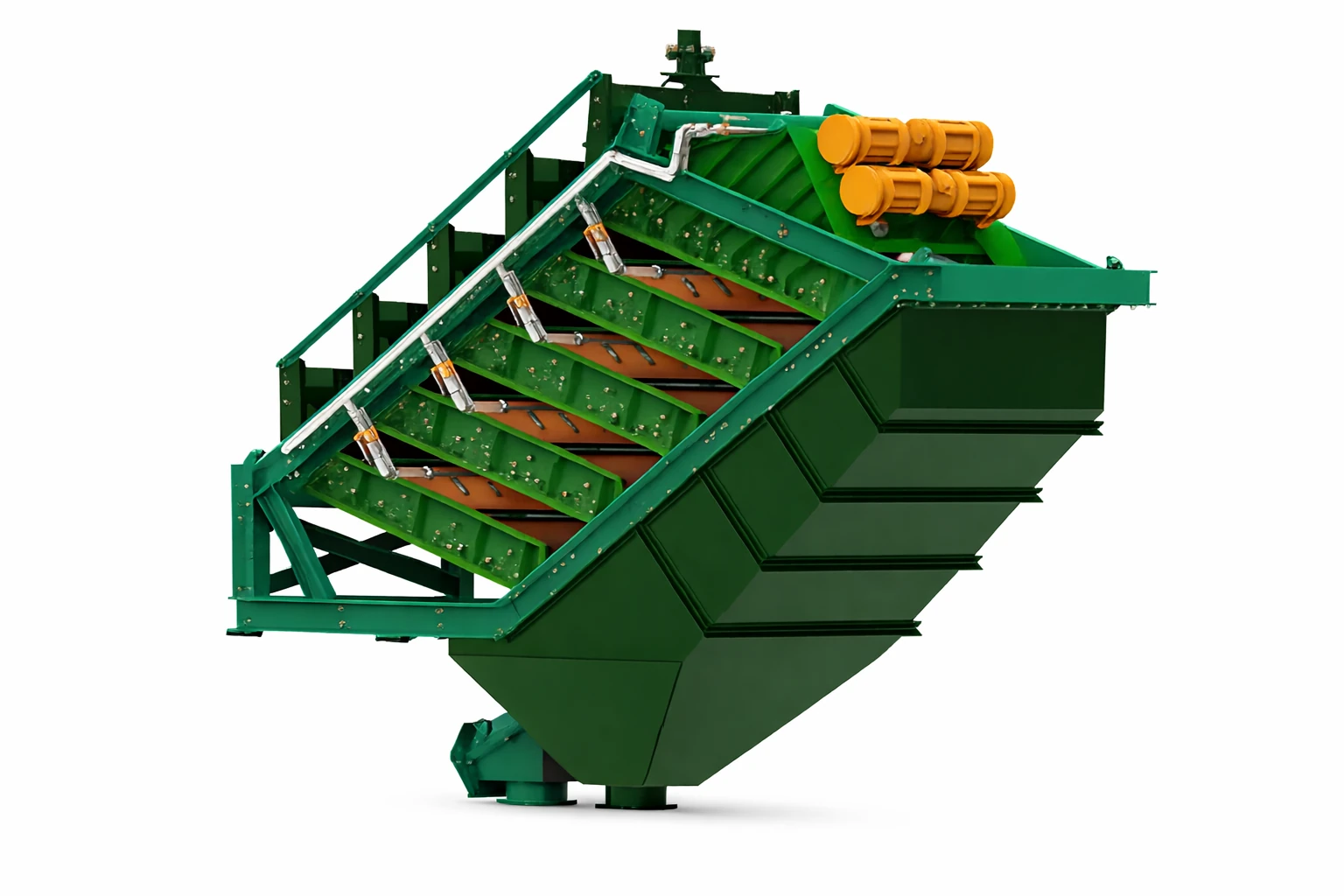 Вибрационные грохота Многодечный высокочастотный вибрационный грохот